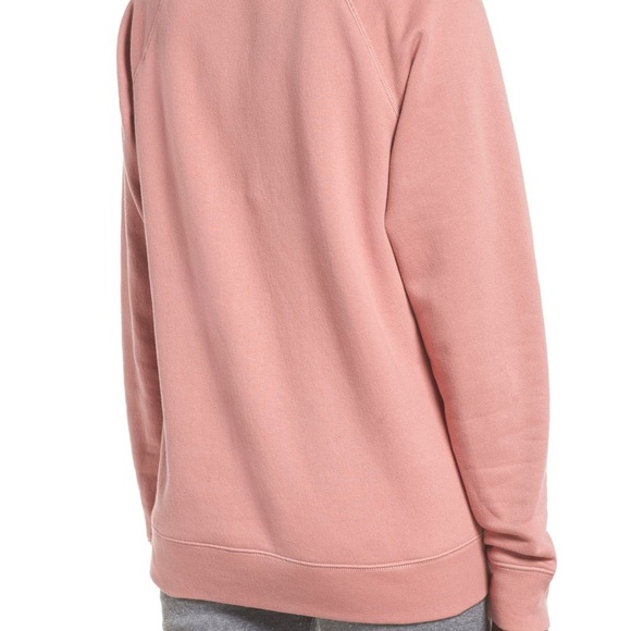 Brunette the Label Rosé Okay Crewneck Sweatshirt - Picture 2 of 7